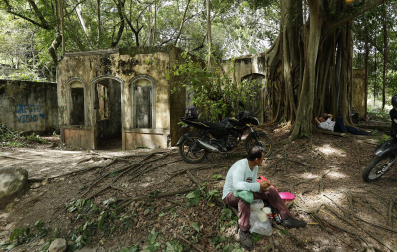 Imágenes del 5 de noviembre de 2025 que muestra el estado fantasmal de la localidad colombiana de Armero. La noche del 13 de noviembre de 1985, la fuerza de la naturaleza cambió para siempre la vida de un pueblo próspero del centro de Colombia /