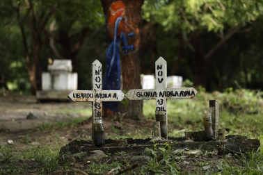 Imágenes del 5 de noviembre de 2025 que muestra el estado fantasmal de la localidad colombiana de Armero. La noche del 13 de noviembre de 1985, la fuerza de la naturaleza cambió para siempre la vida de un pueblo próspero del centro de Colombia /