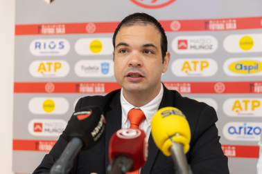 El presidente del ATP Ribera, Ramón Lázaro, en una rueda de prensa anterior