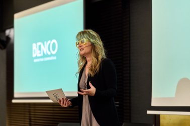 Fotos de la presentación de BENCO, empresa de consultoría