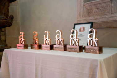 Fotos de la entrega de los V premios Alimentos DNavarra