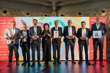 Fotos de la entrega de los V premios Alimentos DNavarra