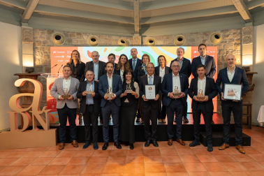 Fotos de la entrega de los V premios Alimentos DNavarra
