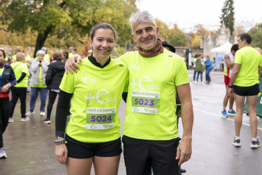 Participantes en la VII Carrera Popular Solidaria '+e' del Teléfono de la Esperanza de Navarra disputada en Pamplona /