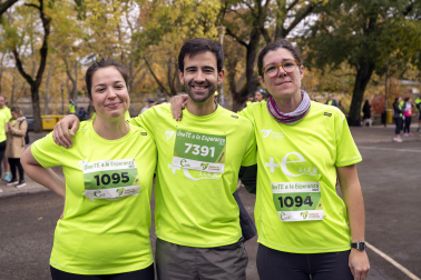 Participantes en la VII Carrera Popular Solidaria '+e' del Teléfono de la Esperanza de Navarra disputada en Pamplona /