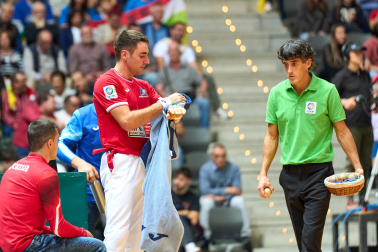 Final del Cuatro y Medio: Peio Etxeberria-Javier Zabala.