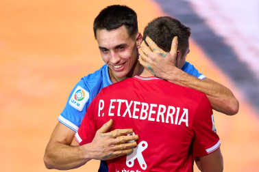 Final del Cuatro y Medio: Peio Etxeberria-Javier Zabala.