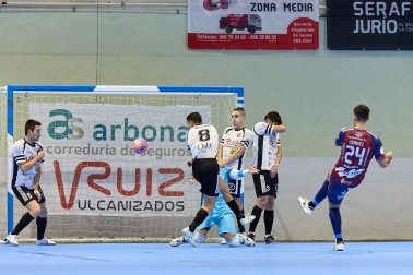 Fotos del choque de la Copa del Rey de fútbol sala entre Vulcanizados Ruiz TAFA y el Noia Portus