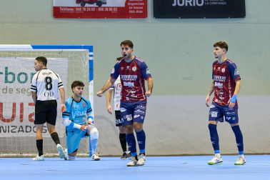 Fotos del choque de la Copa del Rey de fútbol sala entre Vulcanizados Ruiz TAFA y el Noia Portus