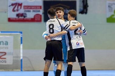 Fotos del choque de la Copa del Rey de fútbol sala entre Vulcanizados Ruiz TAFA y el Noia Portus