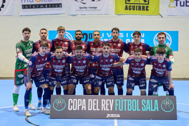 Fotos del choque de la Copa del Rey de fútbol sala entre Vulcanizados Ruiz TAFA y el Noia Portus
