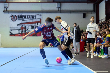 Fotos del choque de la Copa del Rey de fútbol sala entre Vulcanizados Ruiz TAFA y el Noia Portus