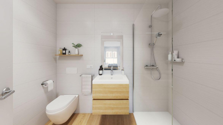 Baño con ducha