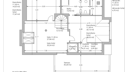 Planos vivienda Gorraiz