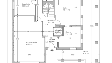 Planos vivienda Gorraiz