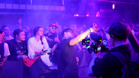 Concierto de Anuel AA en el Navarra Arena.