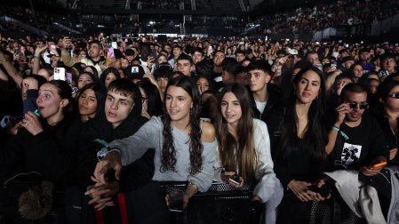 Concierto de Anuel AA en el Navarra Arena.