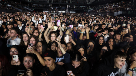 Concierto de Anuel AA en el Navarra Arena.