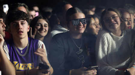 Concierto de Anuel AA en el Navarra Arena.