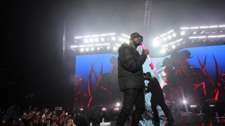 Concierto de Anuel AA en el Navarra Arena.