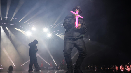Concierto de Anuel AA en el Navarra Arena.