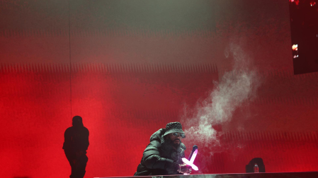 Concierto de Anuel AA en el Navarra Arena.