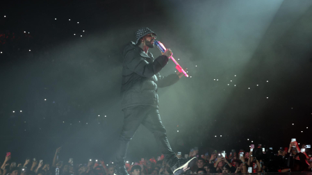 Concierto de Anuel AA en el Navarra Arena.
