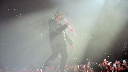 Concierto de Anuel AA en el Navarra Arena.