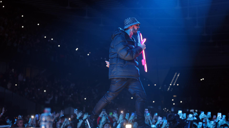 Concierto de Anuel AA en el Navarra Arena.