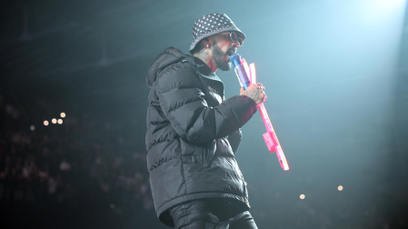Concierto de Anuel AA en el Navarra Arena.