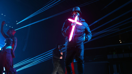 Concierto de Anuel AA en el Navarra Arena.