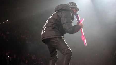 Concierto de Anuel AA en el Navarra Arena.