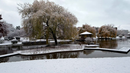 Parque de Yamaguchi en Pamplona.