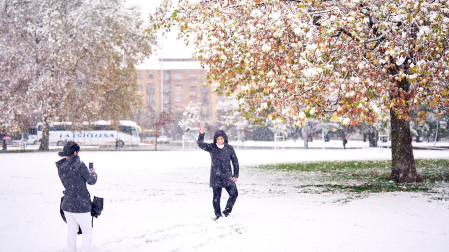 Nieve Pamplona