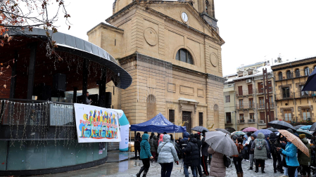 Fotos de la marcha por la diversidad en Estella /