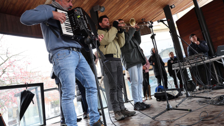 Fotos de la marcha por la diversidad en Estella /