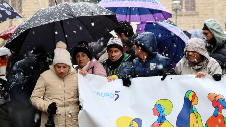 Fotos de la marcha por la diversidad en Estella /