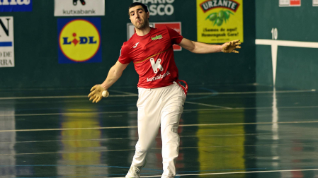 Fotos del partido del campeonato de parejas Jaka-Iztueta en Aoiz