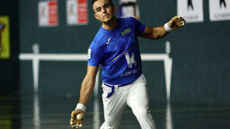 Fotos del partido del campeonato de parejas Jaka-Iztueta en Aoiz