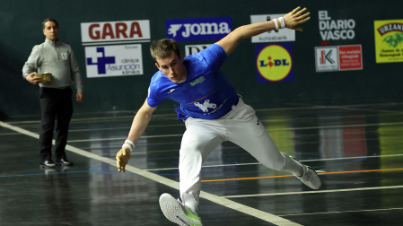 Fotos del partido del campeonato de parejas Jaka-Iztueta en Aoiz