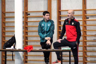 Fotos del arranque del programa "El Xota en tu escuela", con la visita al colegio San Ignacio Jesuítas de Pamplona /