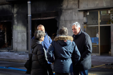 incendio en un bazar