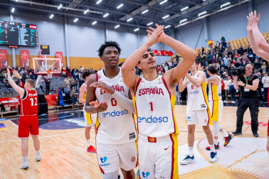 Fotos del estreno del navarro Great Osobor con la selección española