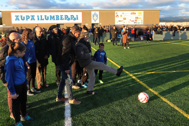 INAUGURACIÓN REFORMA DEL CAMPO DE FÚTBOL LARDIN DE LUMBIER