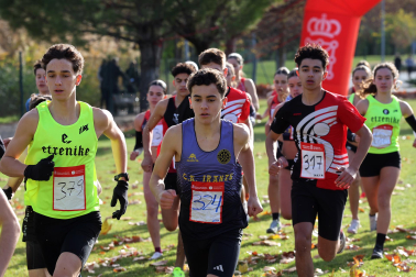 Fotos del Campeonato navarro de Cross corto en San Adrián