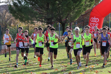 Fotos del Campeonato navarro de Cross corto en San Adrián