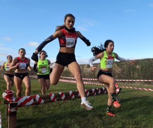 Fotos del Campeonato navarro de Cross corto en San Adrián