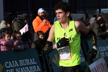 Fotos del Campeonato navarro de Cross corto en San Adrián