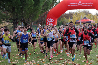 Fotos del Campeonato navarro de Cross corto en San Adrián
