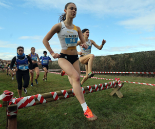 Fotos del Campeonato navarro de Cross corto en San Adrián